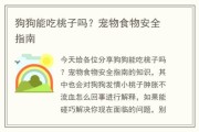 狗可以吃桃么,小狗能吃桃吗为什么