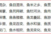 两个鱼念什么,两个鱼的成语