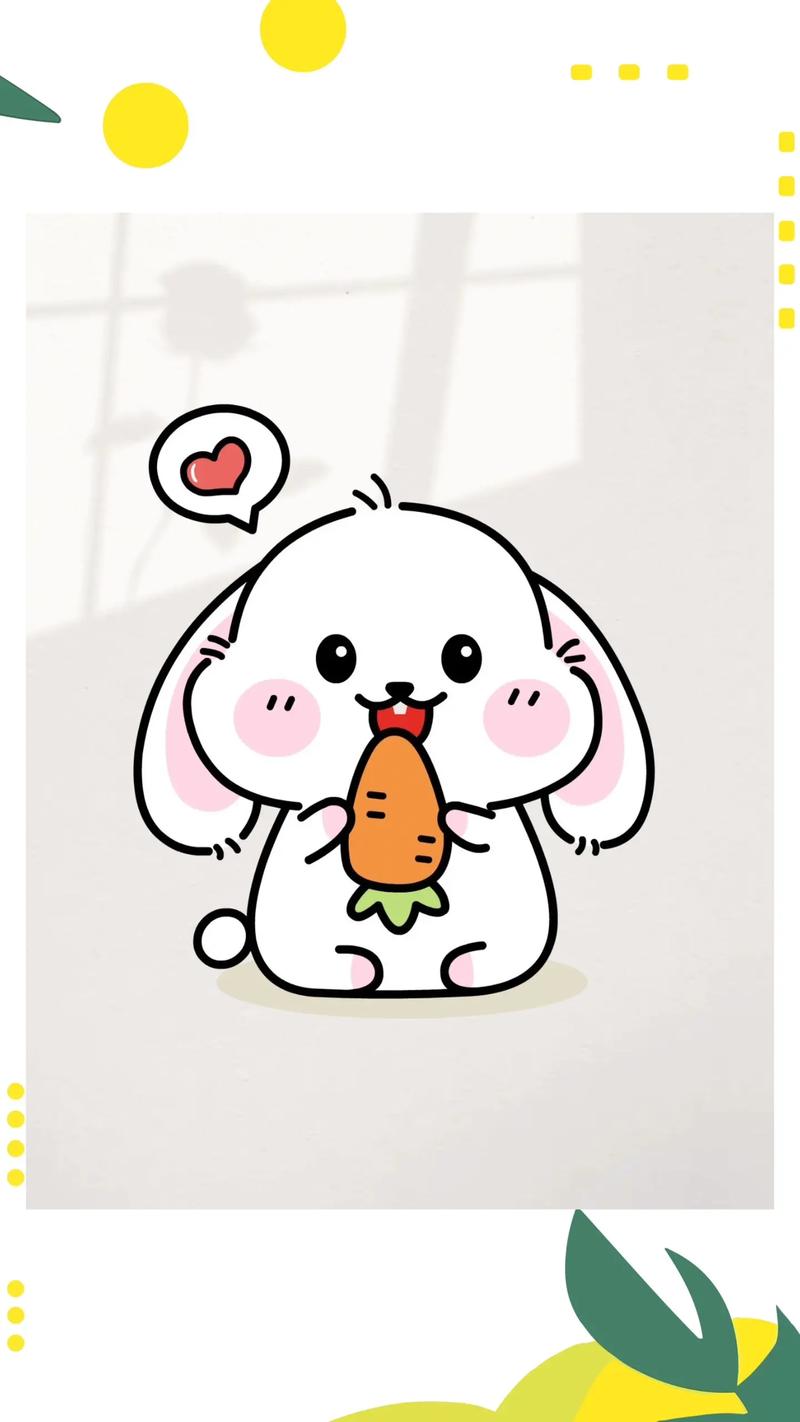兔子吃胡萝卜(胡萝卜并非兔子的心爱之物)