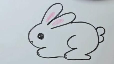 小兔子的本领有哪些图片简笔画,小兔子的本领怎么画出来