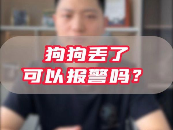 狗丢了多少钱可以立案,狗丢了能报警吗警察会管吗