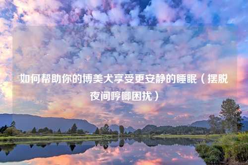 如何帮助你的博美犬享受更安静的睡眠（摆脱夜间哼唧困扰）