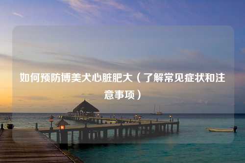 如何预防博美犬心脏肥大（了解常见症状和注意事项）